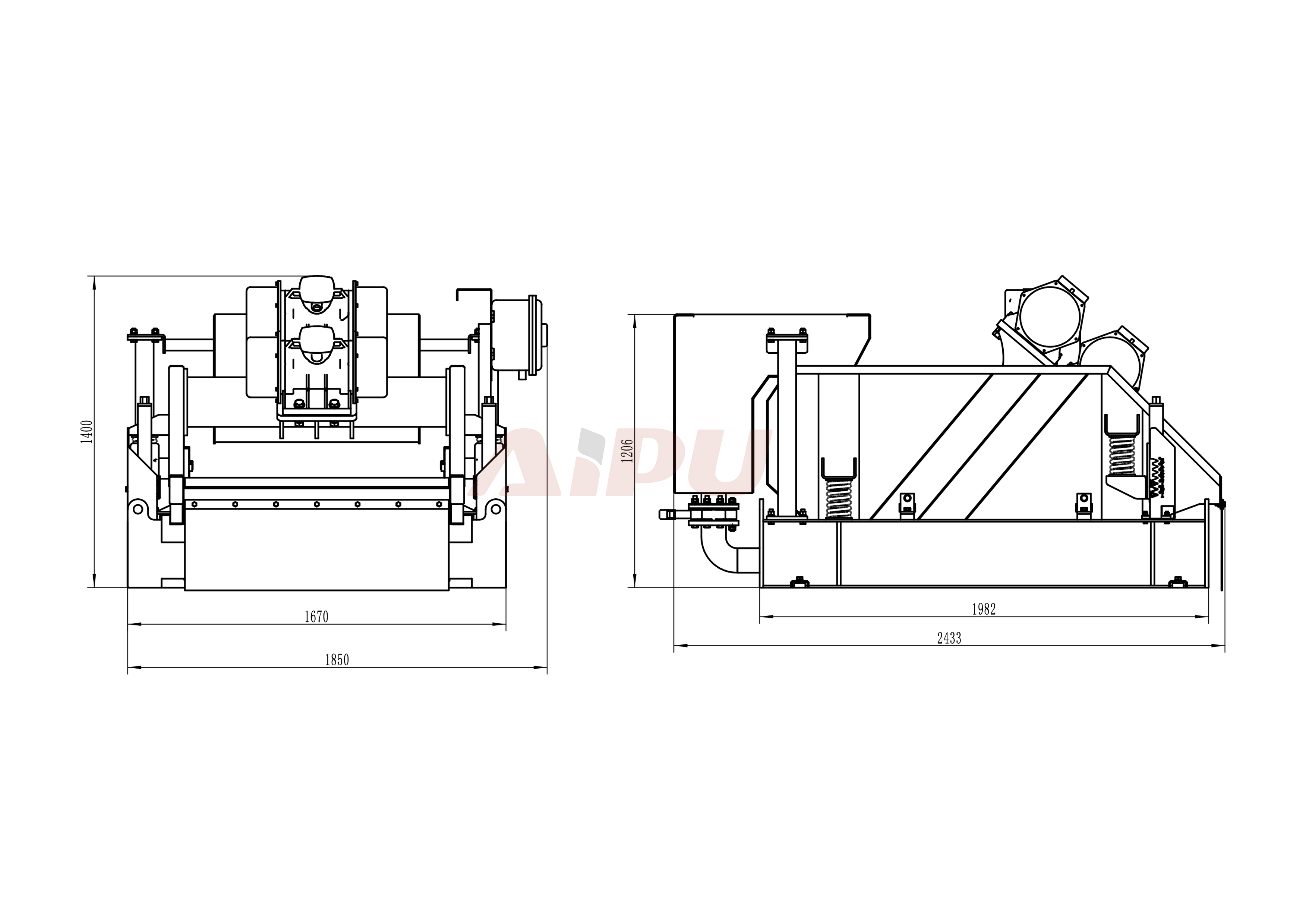 AIPU Shale Shaker Technology